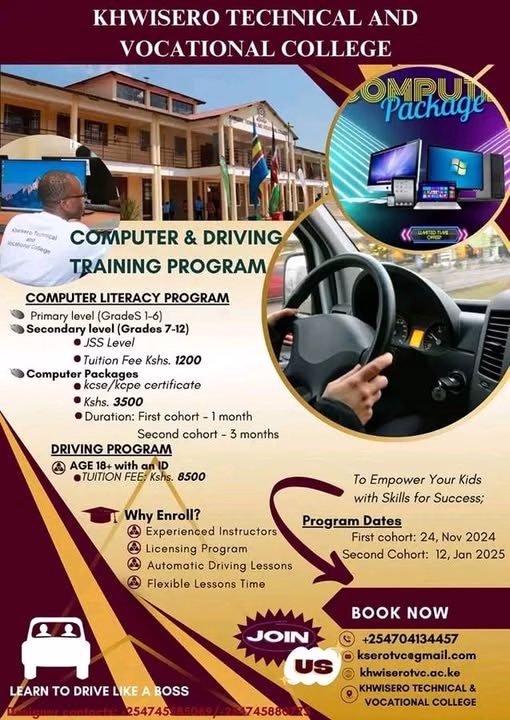 Khwisero Technical Driving and Computer Program
